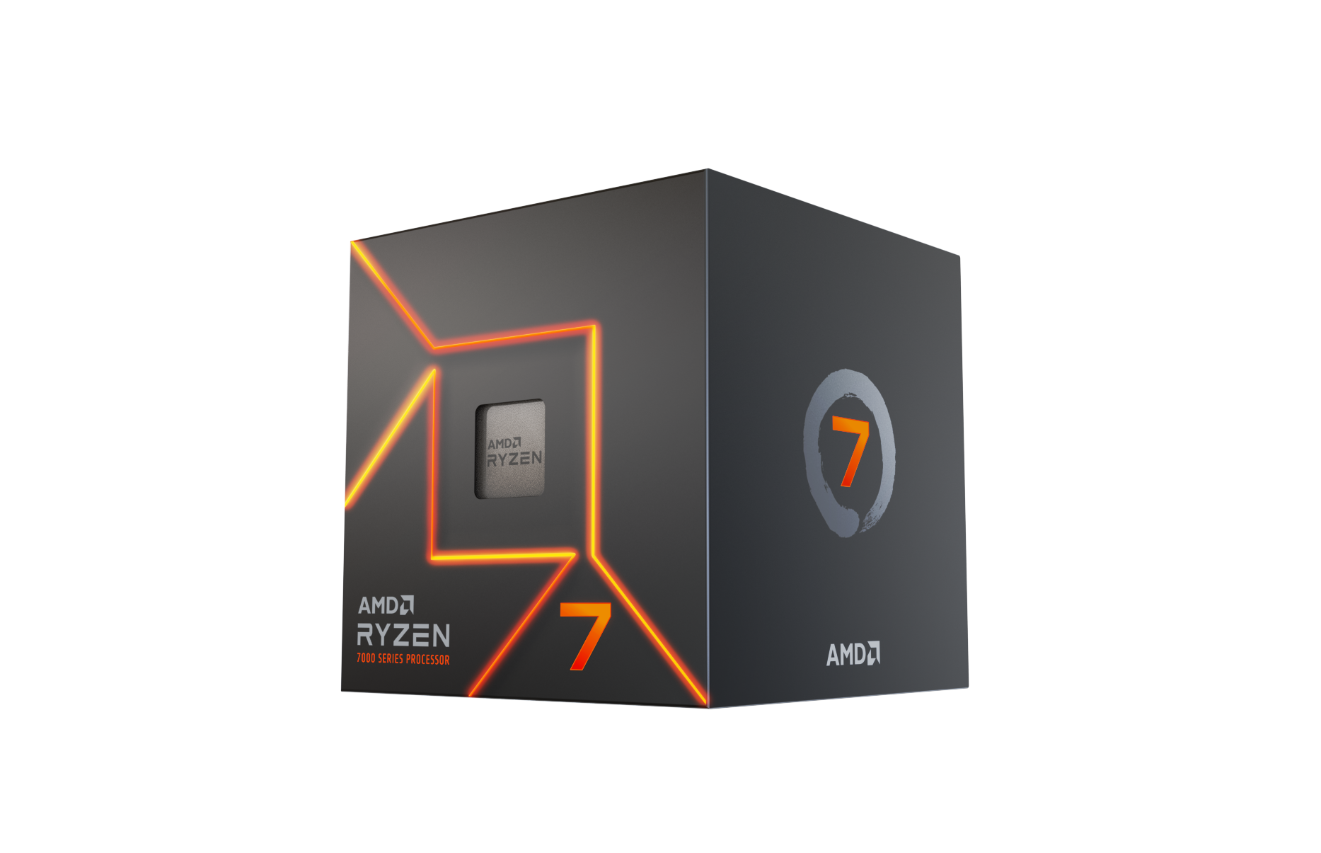 Processore AMD Ryzen 7 7700 - 8 Core, 3.8Ghz, Socket AM5, Cache 40Mb, TDP  65W, Boxato (Include dissipatore AMD Wraith Prism) - AK Informatica