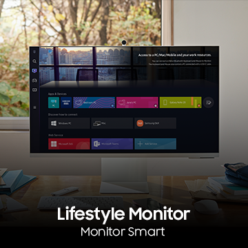 Smart Monitor Samsung M7 M70B (LS43BM700UPXEN) – 43″ UHD, LED VA, 4ms, 60hz  - AK Informatica
