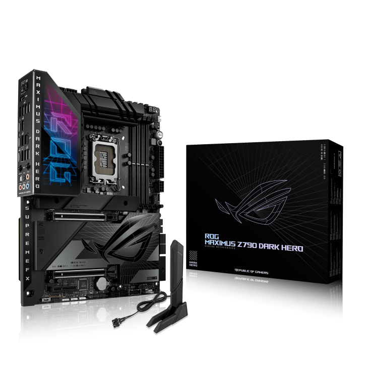 Scheda Madre Asus ROG MAXIMUS Z790 DARK HERO - Chipset Intel Z790, Socket  LGA 1700, ATX - AK Informatica