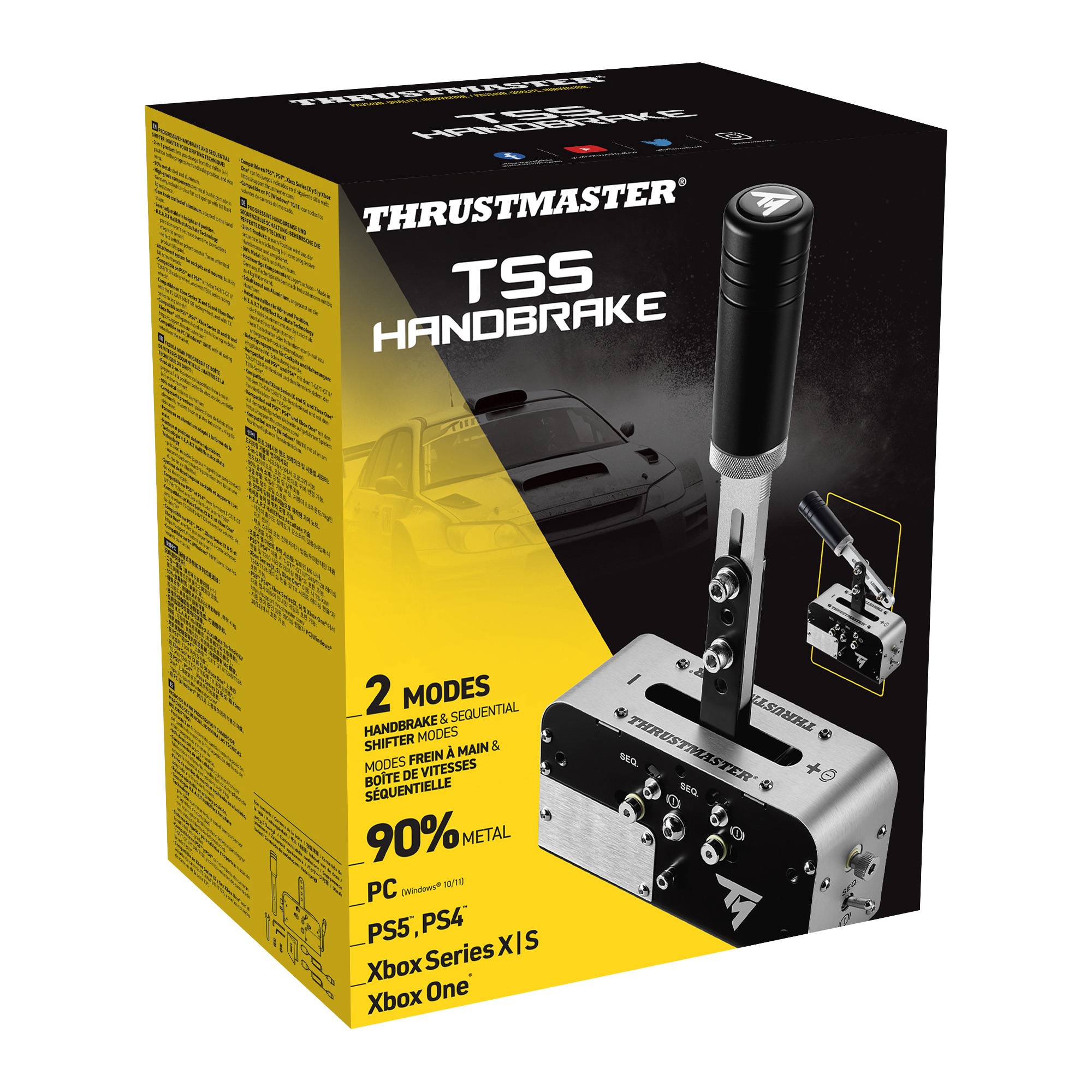 Thrustmaster TSS Freno de Mano Sparco Mod + Add-On PS4/Xbox One/PC
